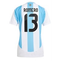 Dámy Fotbalový dres Argentina Cristian Romero #13 Copa America 2024 Domácí Krátký Rukáv